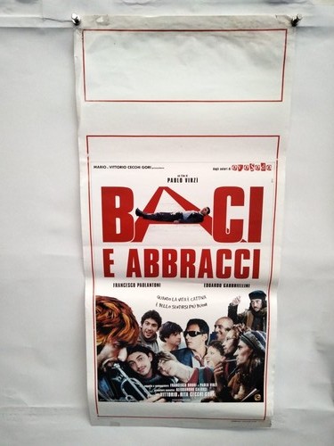 Locandina baci abbracci - locandina,